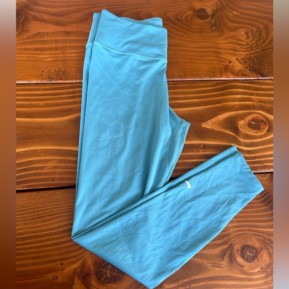 Blue Nike Leggings